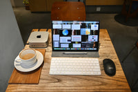 How remote teams are adopting portable dual-screen workflows