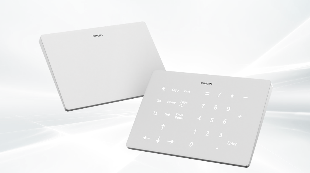 Slide Trackpad 正面数字键盘与背面